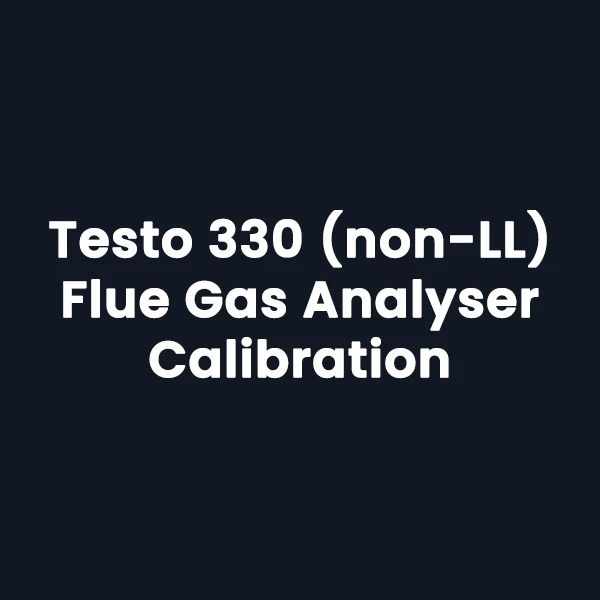 Testo 330 non-LL Flue Gas Analyser