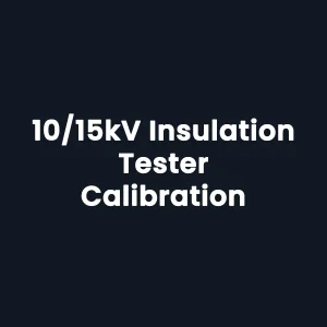 10 15kV Insulation Tester
