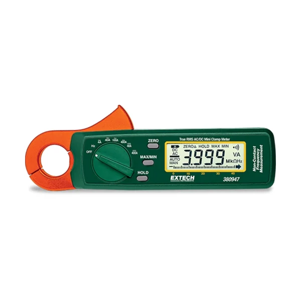 Extech 380947 True RMS AC/DC Mini Clamp Meter