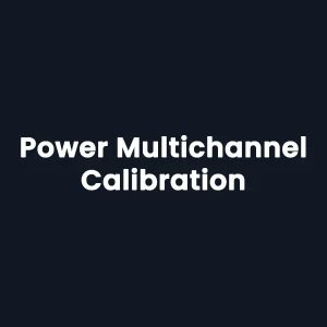 Power Multichannel Calibration