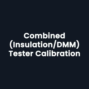 Combined (Insulation/DMM Testers) Calibration