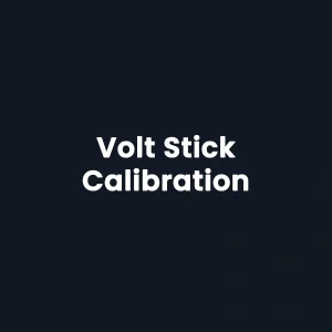 Volt Stick Calibration (Certificate of Conformity)