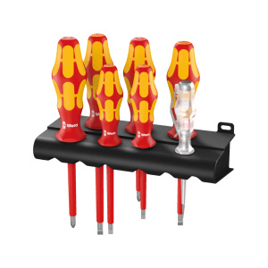 Wera Kraftform Plus 160 iS/7 Rack Mixed VDE Screwdriver Set